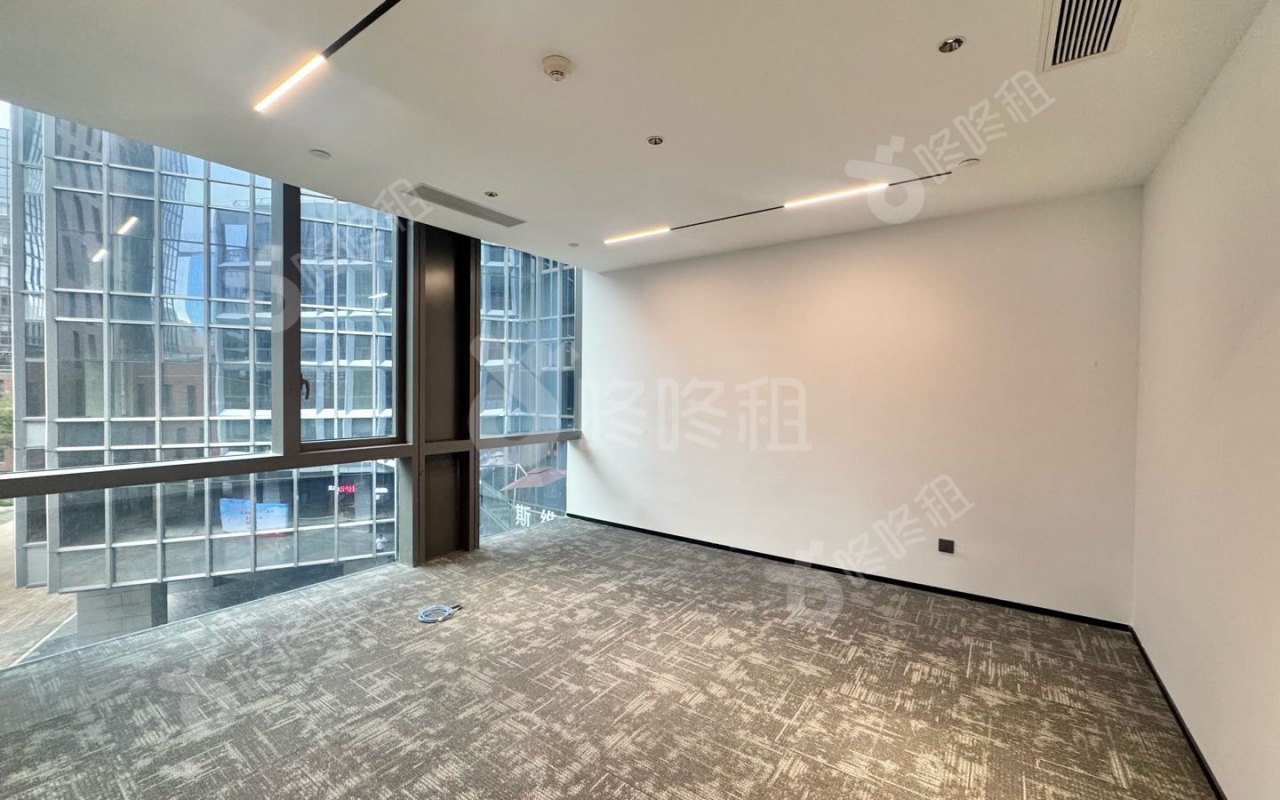 同方科兴科学园_232平_精装_办公室隔间