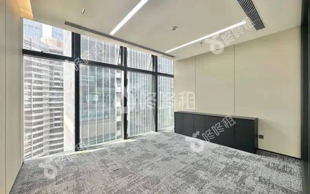 迅雷大厦_200平_精装_办公室隔间