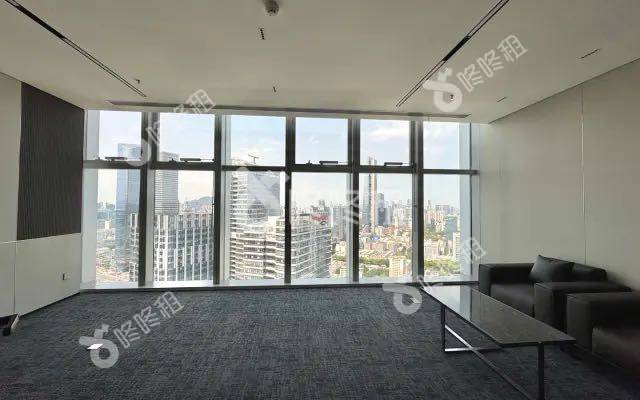 康泰创新广场_400平_精装_办公室隔间