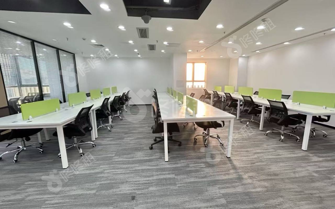 深圳湾科技生态园_265平_精装_办公室开间