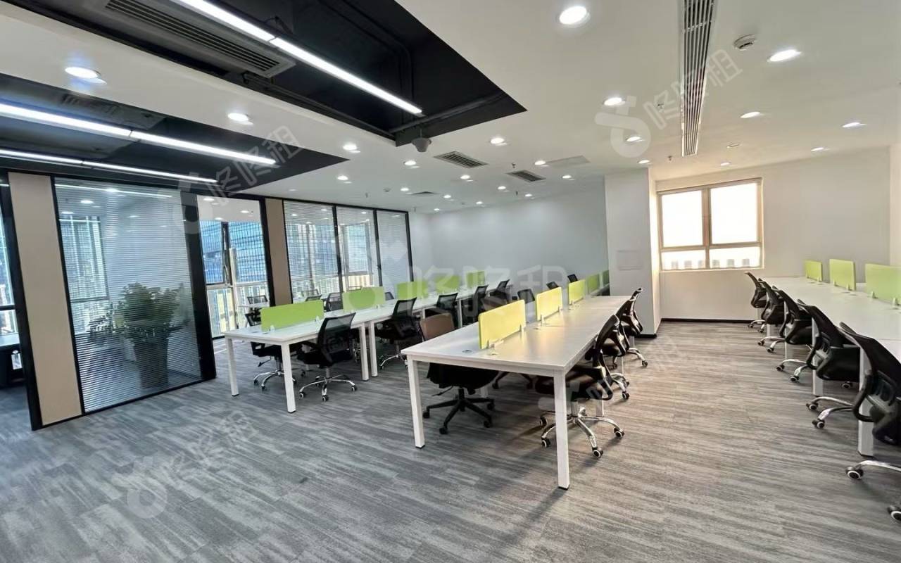 深圳湾科技生态园_265平_精装_办公室开间