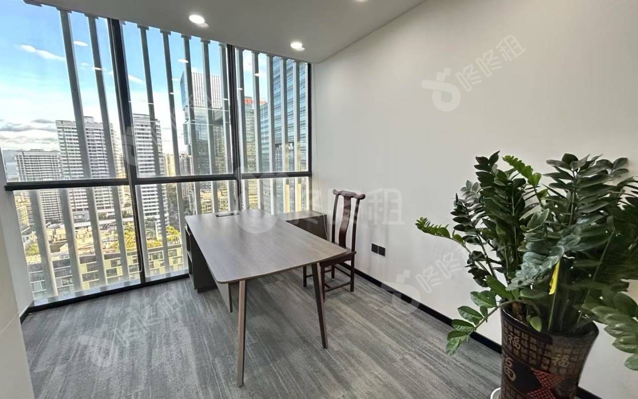 深圳湾科技生态园_265平_精装_办公室隔间