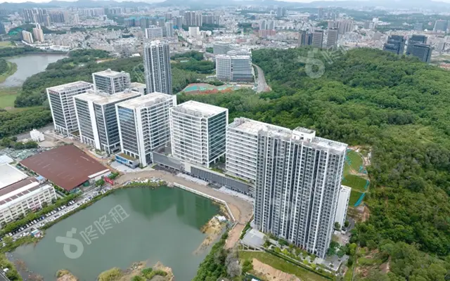 鸿荣源·鸿湖科技园_出租/租金_楼盘外观图