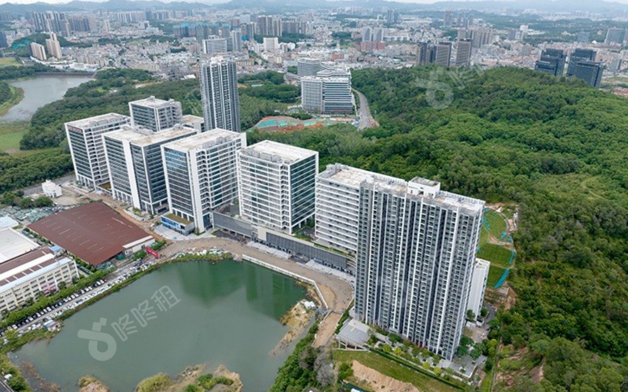 鸿荣源·鸿湖科技园_楼盘外观图