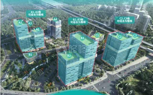 银星银智生命健康科技园_出租/租金_楼盘外观图