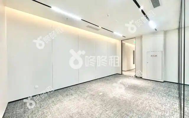 烯创科技大厦_459平_精装_办公室隔间