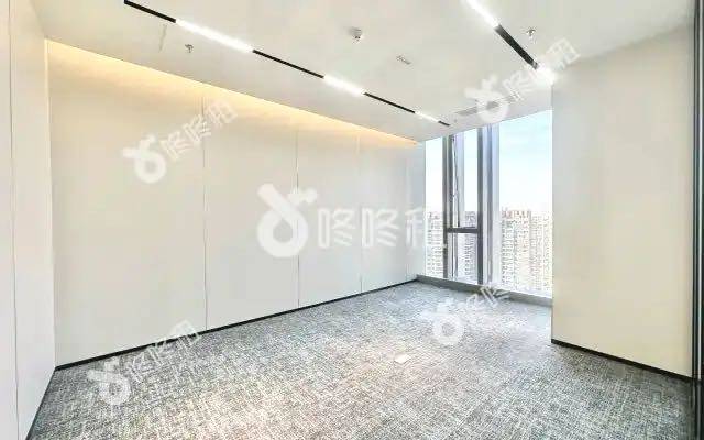 烯创科技大厦_459平_精装_办公室隔间