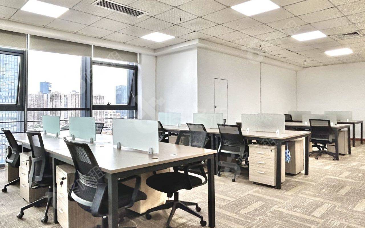 东方科技大厦_490平_豪装_办公室开间