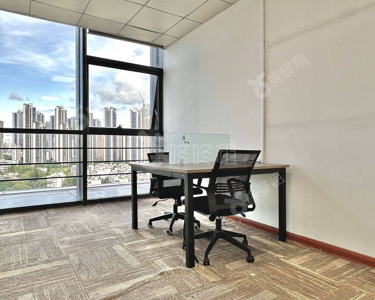 东方科技大厦_490平_豪装_办公室隔间