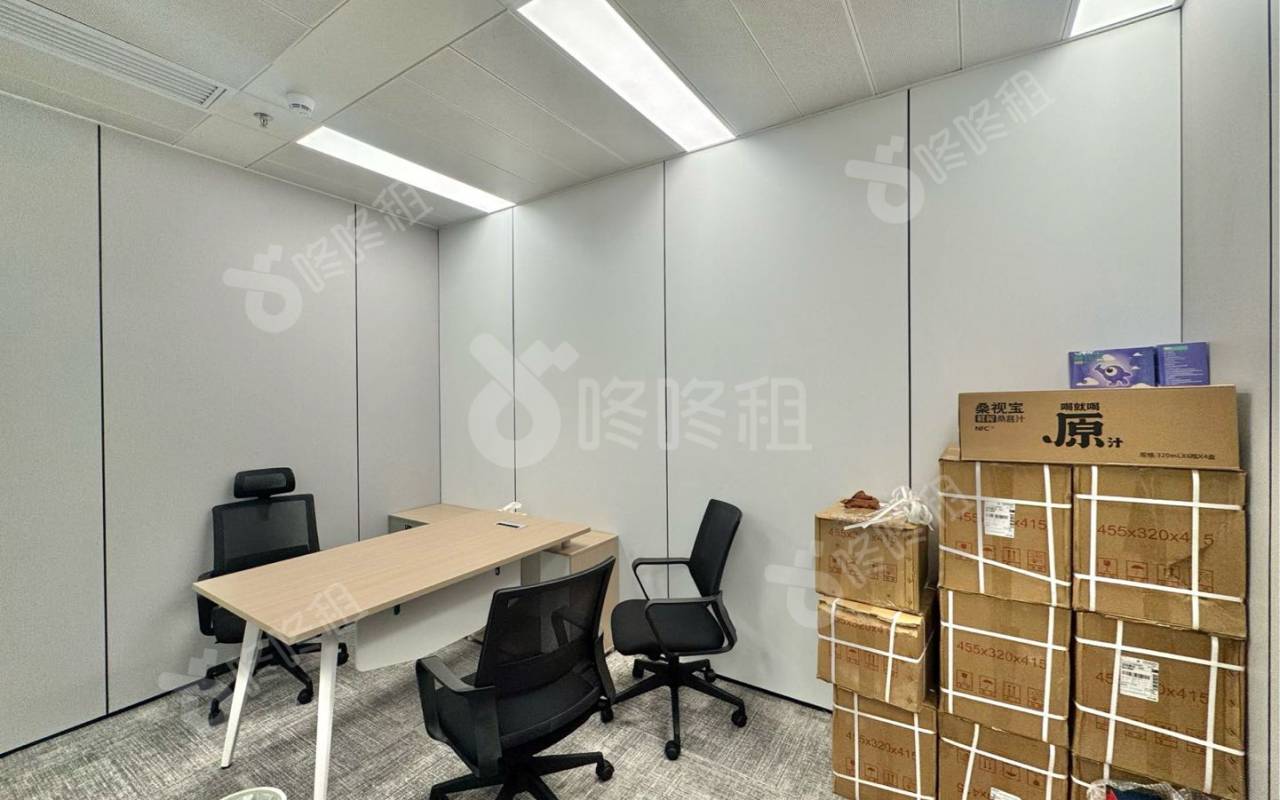 联想大厦_65平_豪装_办公室隔间