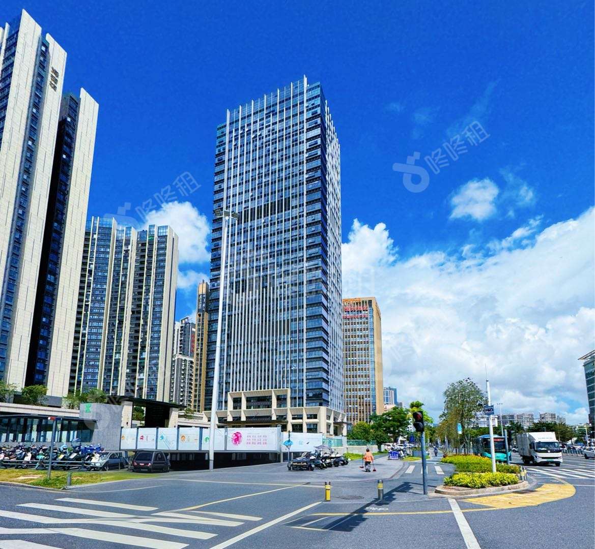 海峦坊大厦_105平_精装_办公室开间