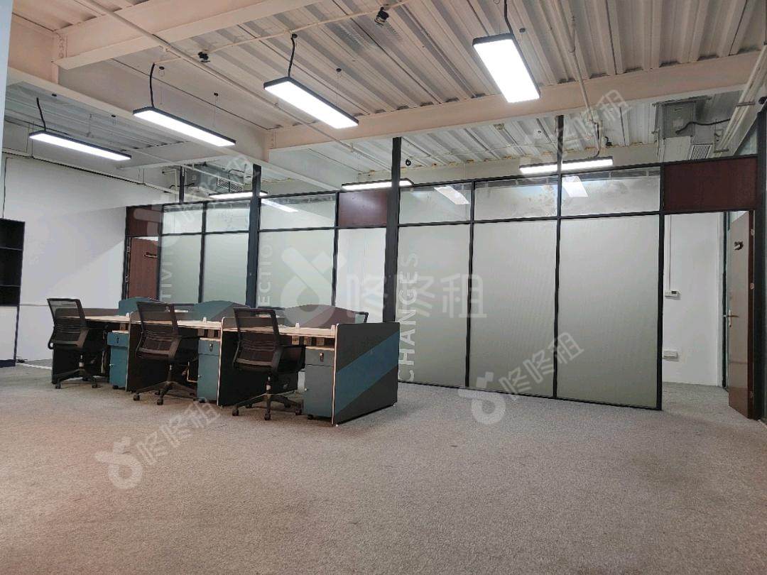 乐天智谷_125平_精装_办公室隔间