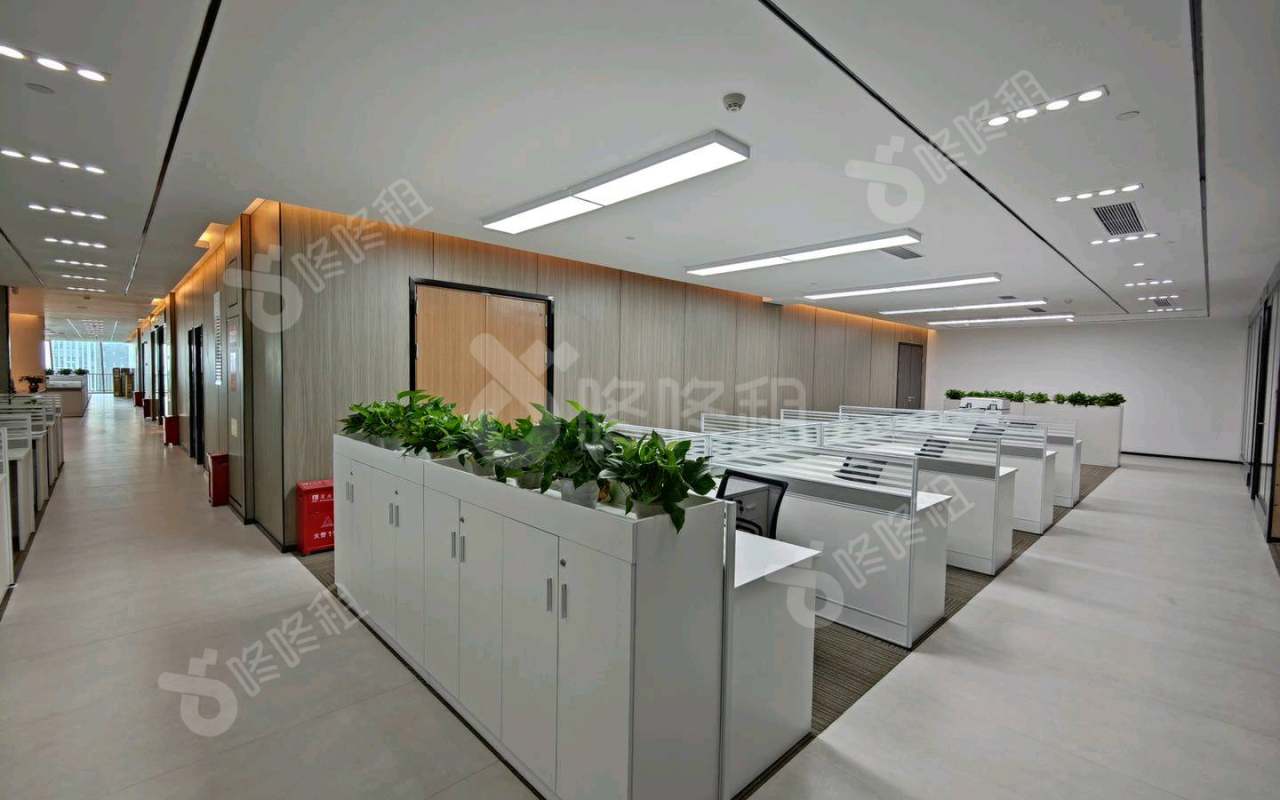 酷派大厦_1650平_精装_办公室开间