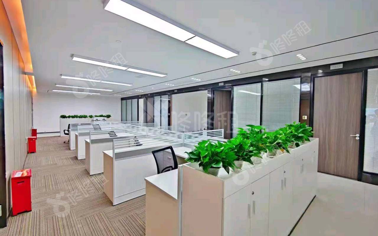 酷派大厦_1650平_精装_办公室开间