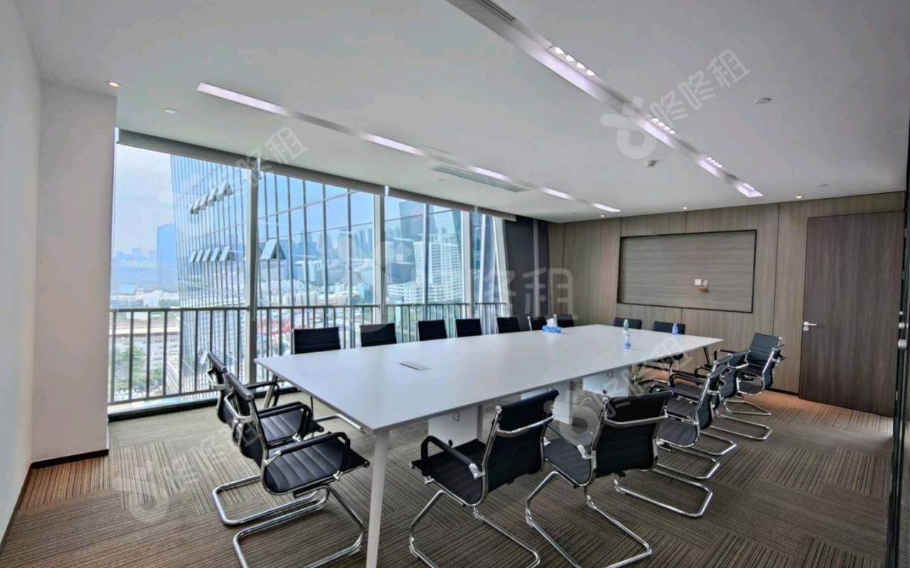 酷派大厦_1650平_精装_办公室隔间