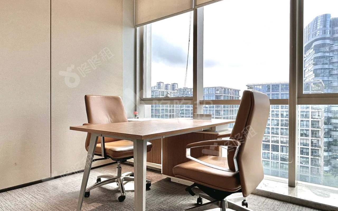 侨城坊_757平_精装_办公室隔间