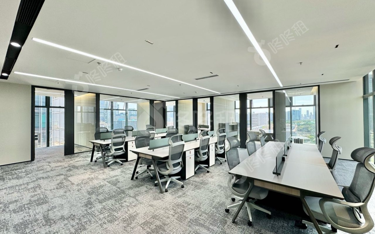 迅雷大厦_479.8平_精装_办公室开间