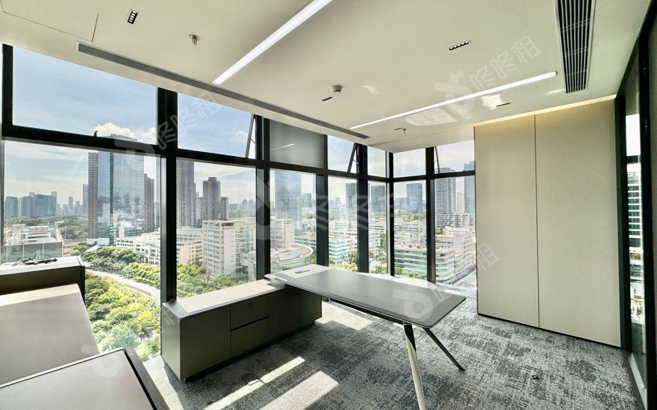 迅雷大厦_479.8平_精装_办公室隔间