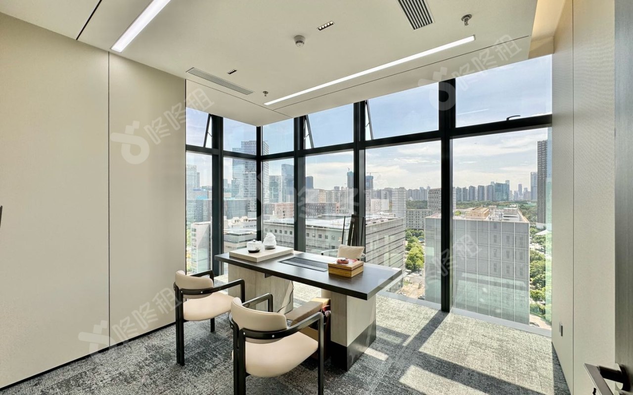 迅雷大厦_479.8平_精装_办公室隔间