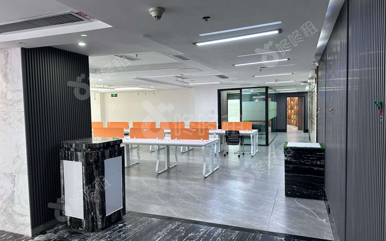彭年广场_1846.26平_精装_办公室开间