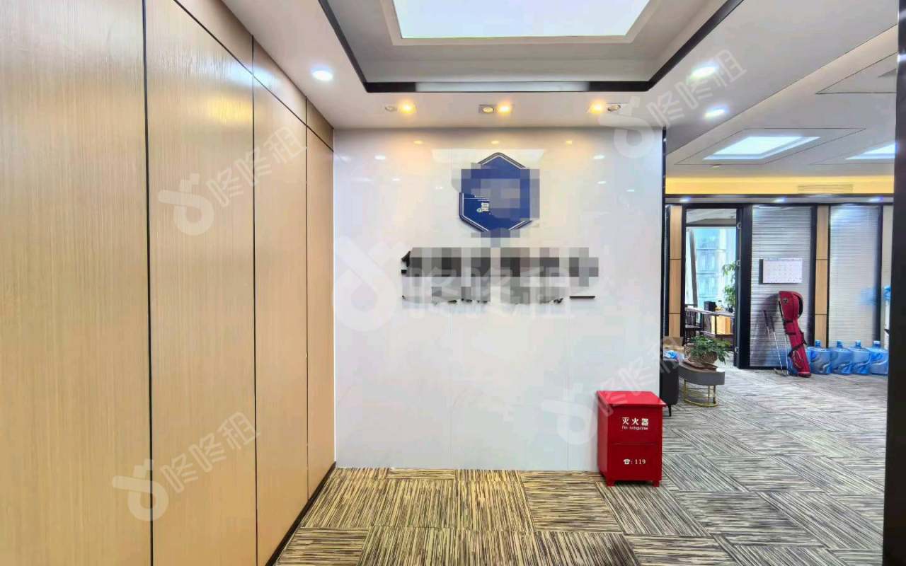 京基滨河时代_598平_豪装_前台