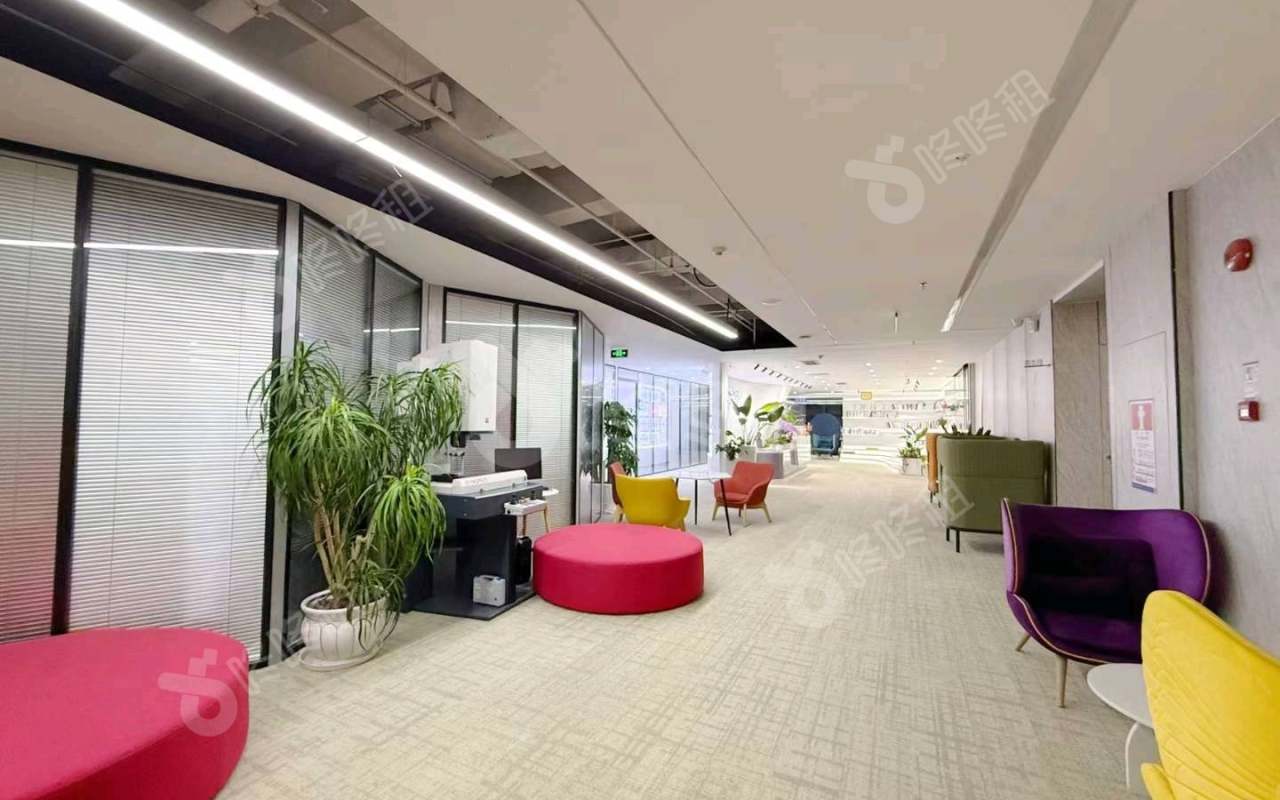 讯美科技广场_2080平_精装_办公室开间