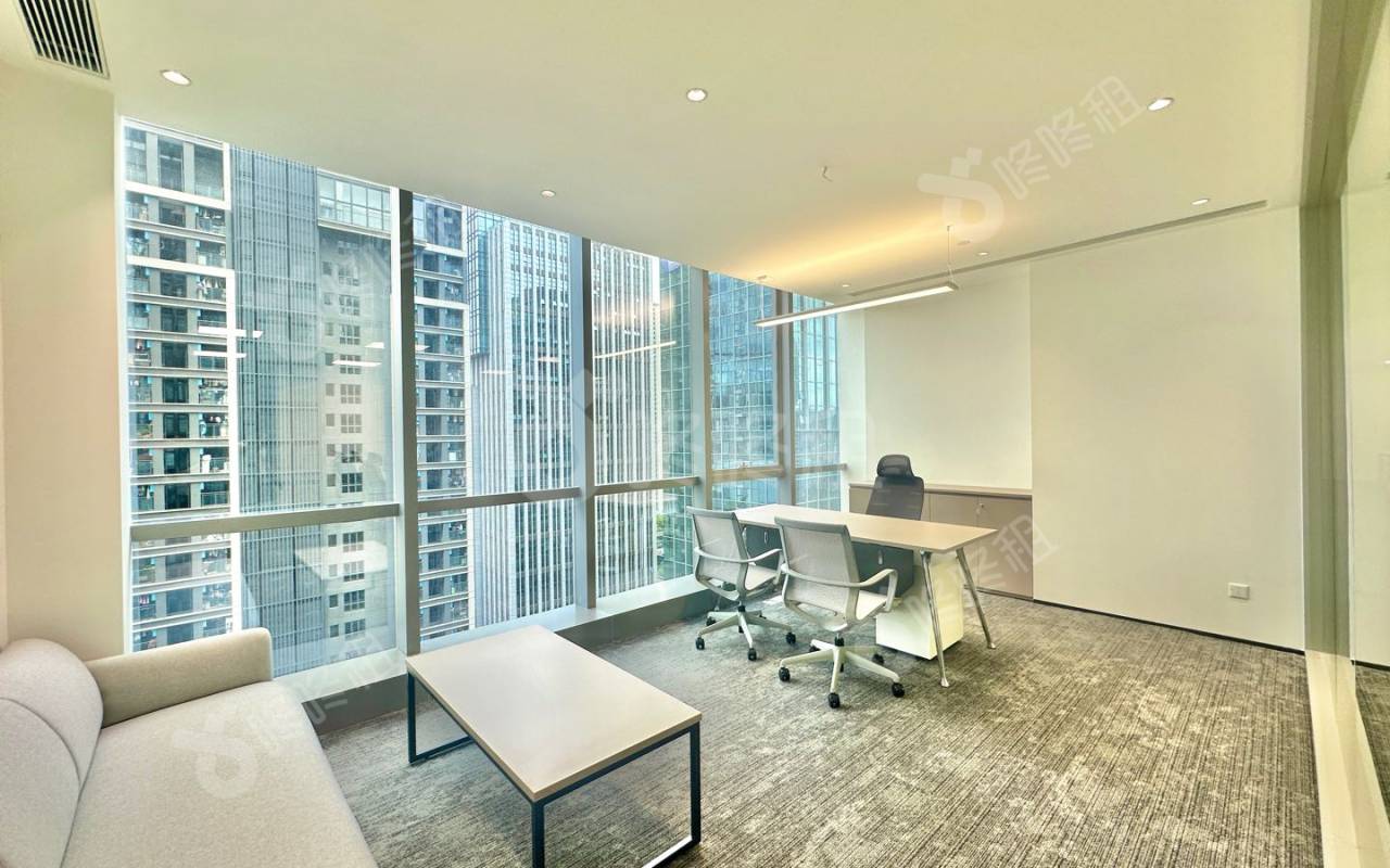 朗科大厦_200平_定制装修_办公室隔间