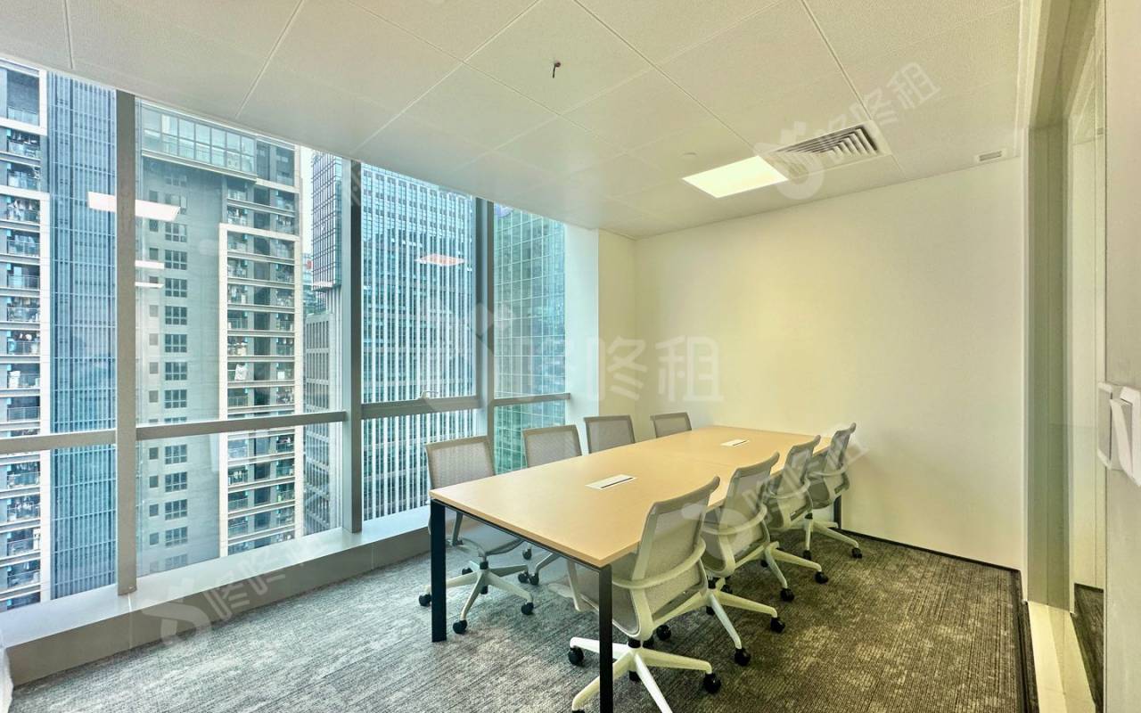 朗科大厦_200平_定制装修_办公室隔间