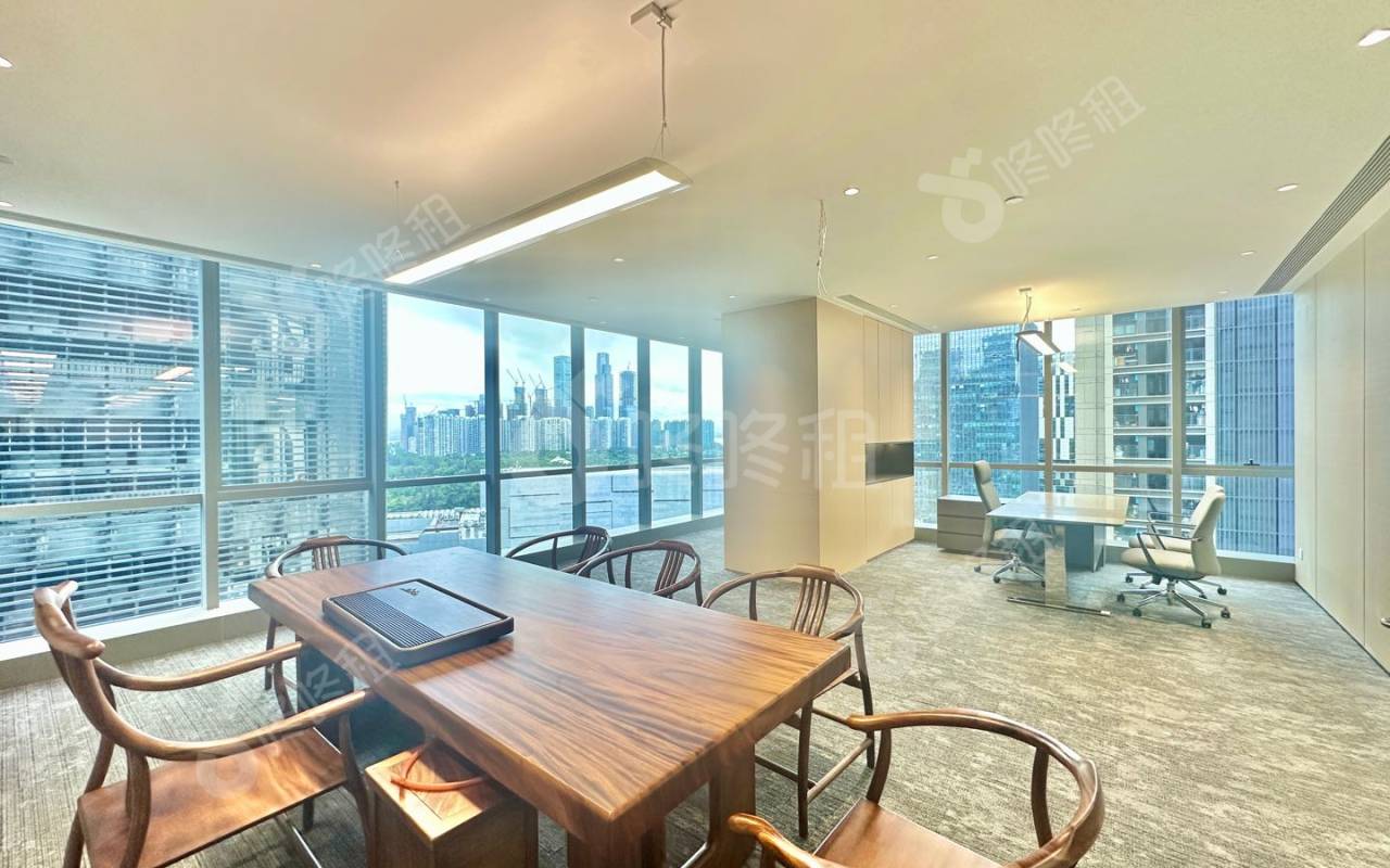 朗科大厦_200平_定制装修_办公室隔间