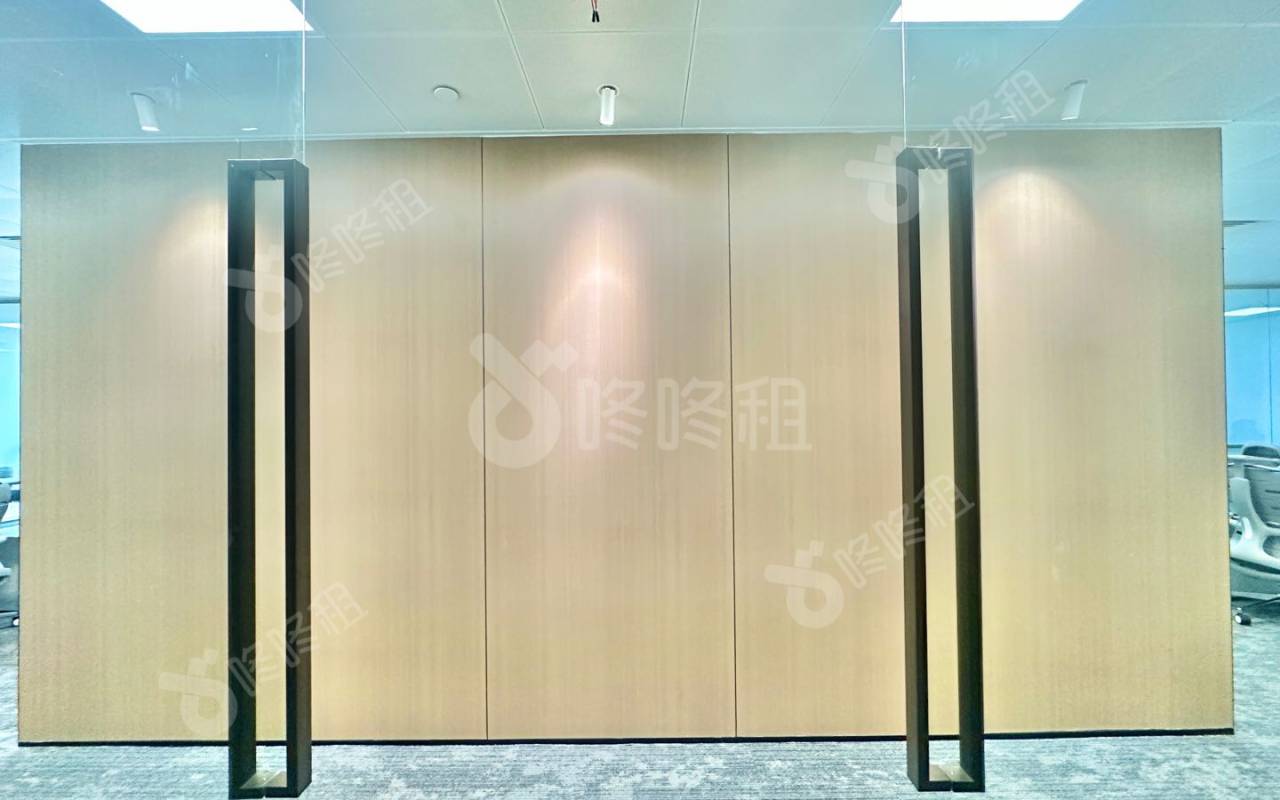 朗科大厦_200平_定制装修_前台