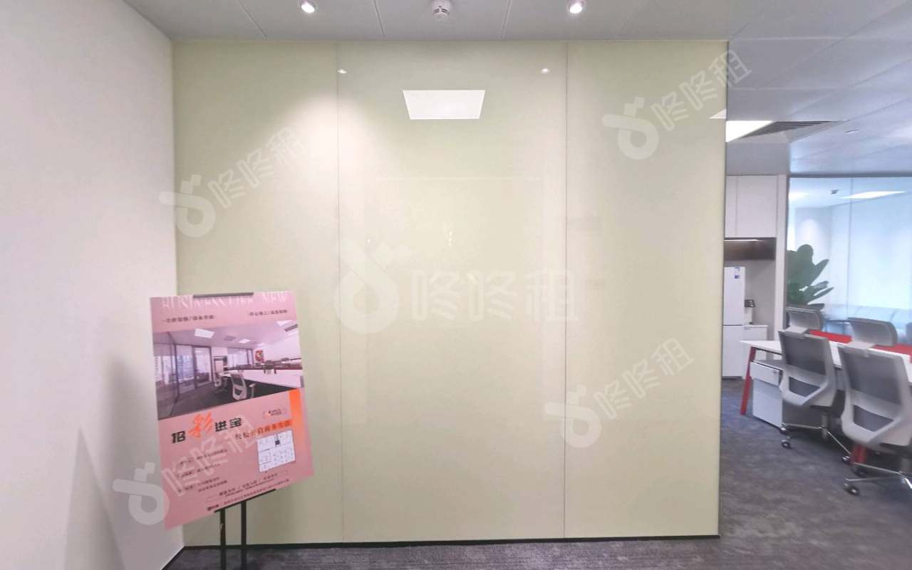 朗科大厦_200平_定制装修_前台