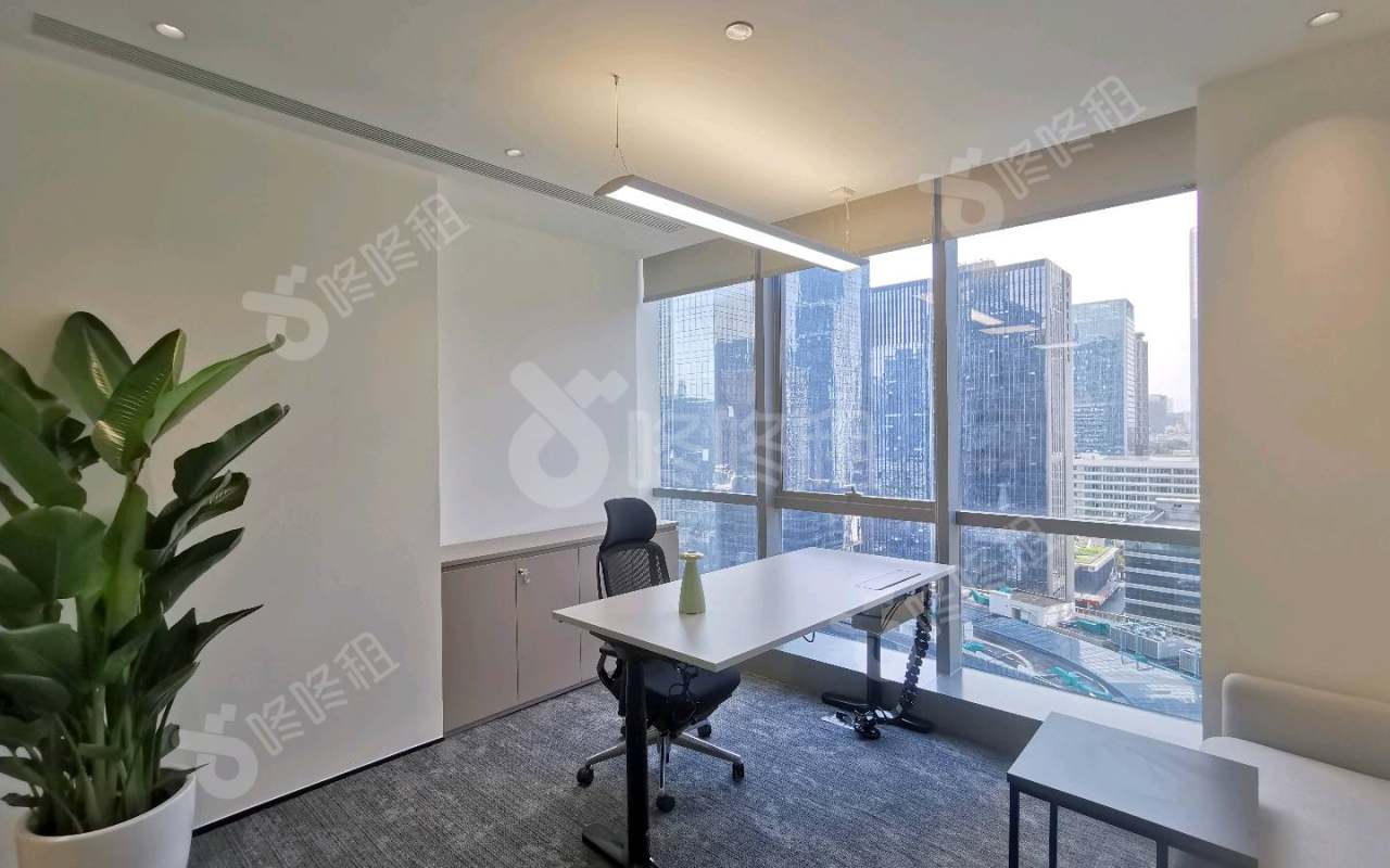 朗科大厦_200平_定制装修_办公室隔间