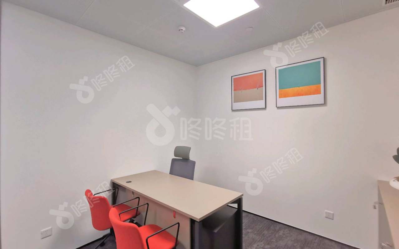 朗科大厦_200平_定制装修_办公室隔间