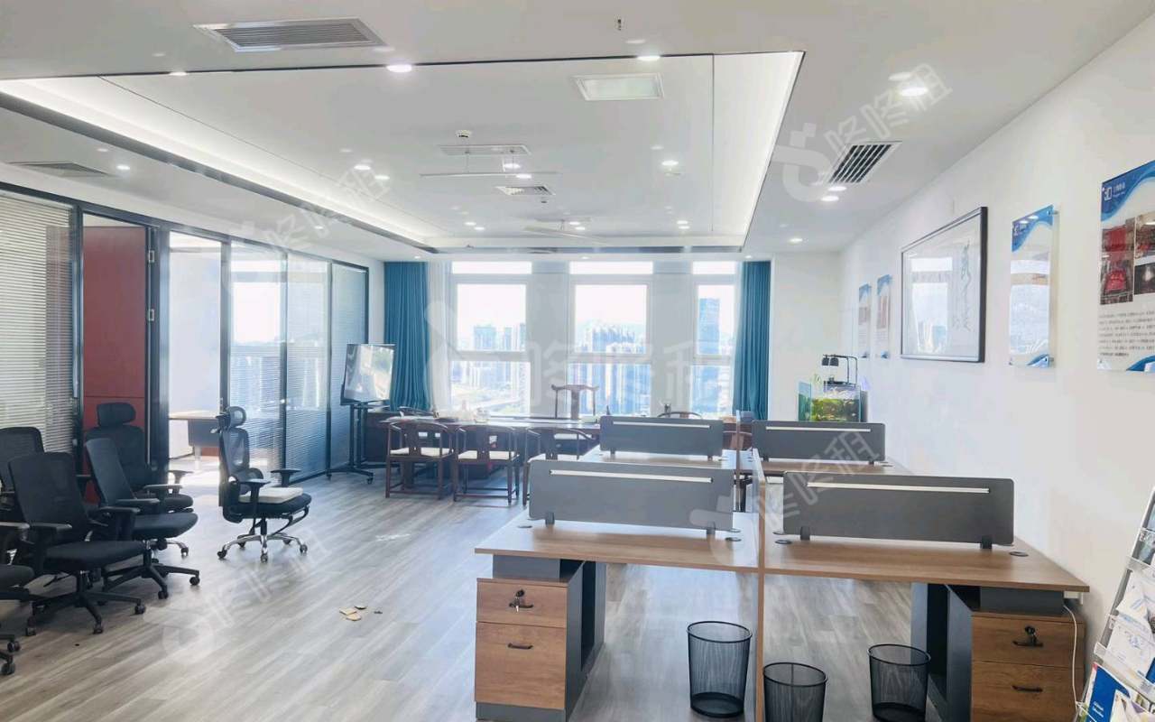 振业国际商务中心_288平_精装_办公室开间