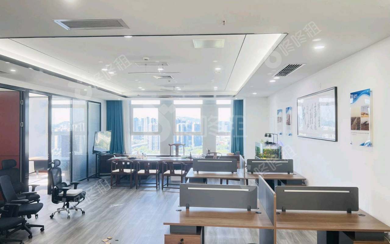 振业国际商务中心_288平_精装_办公室开间
