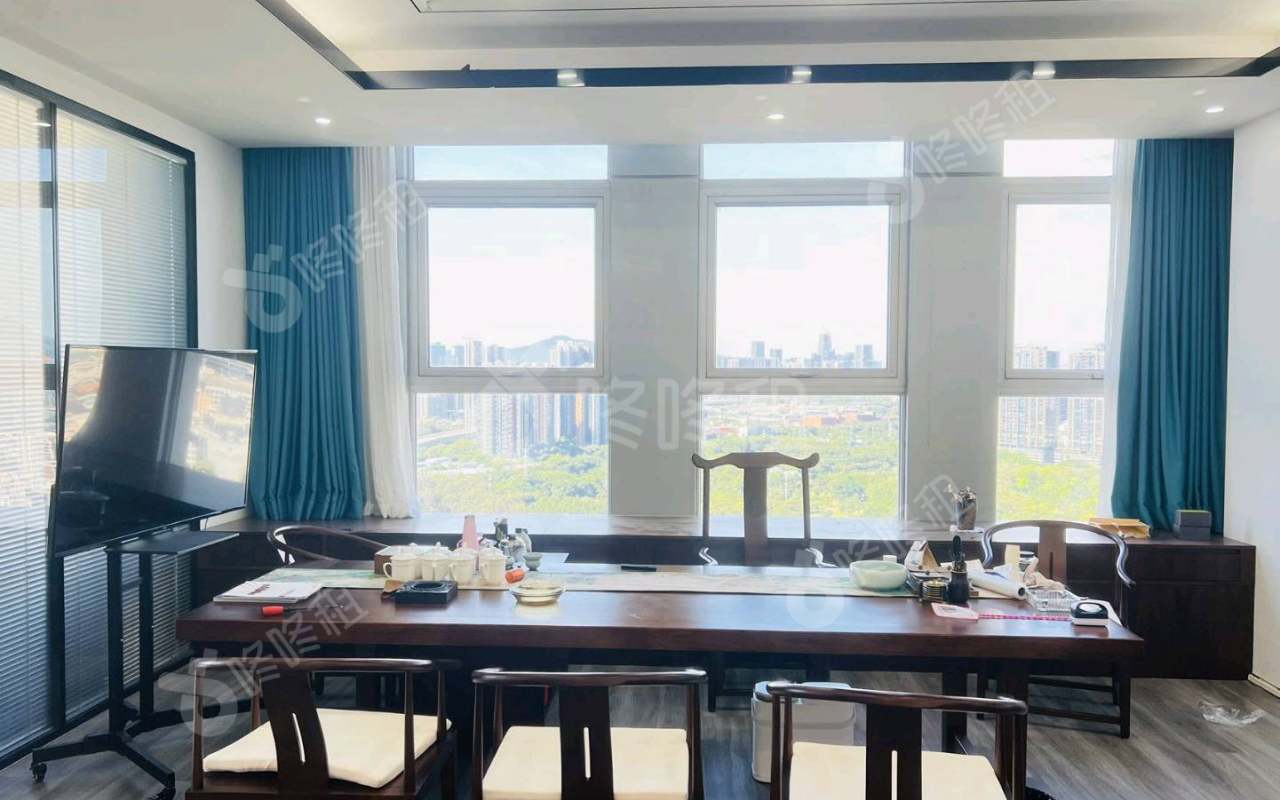 振业国际商务中心_288平_精装_办公室隔间