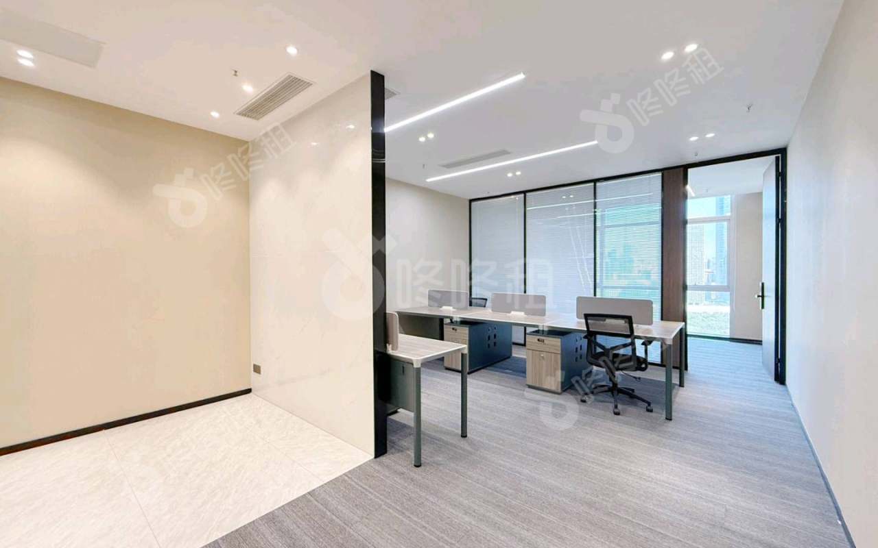 鹏润达大厦(鹏润达商业广场)_123平_精装_办公室开间