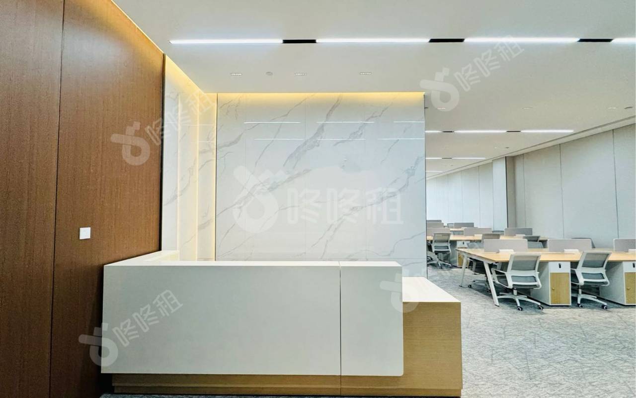 国人通信大厦_465平_精装_前台