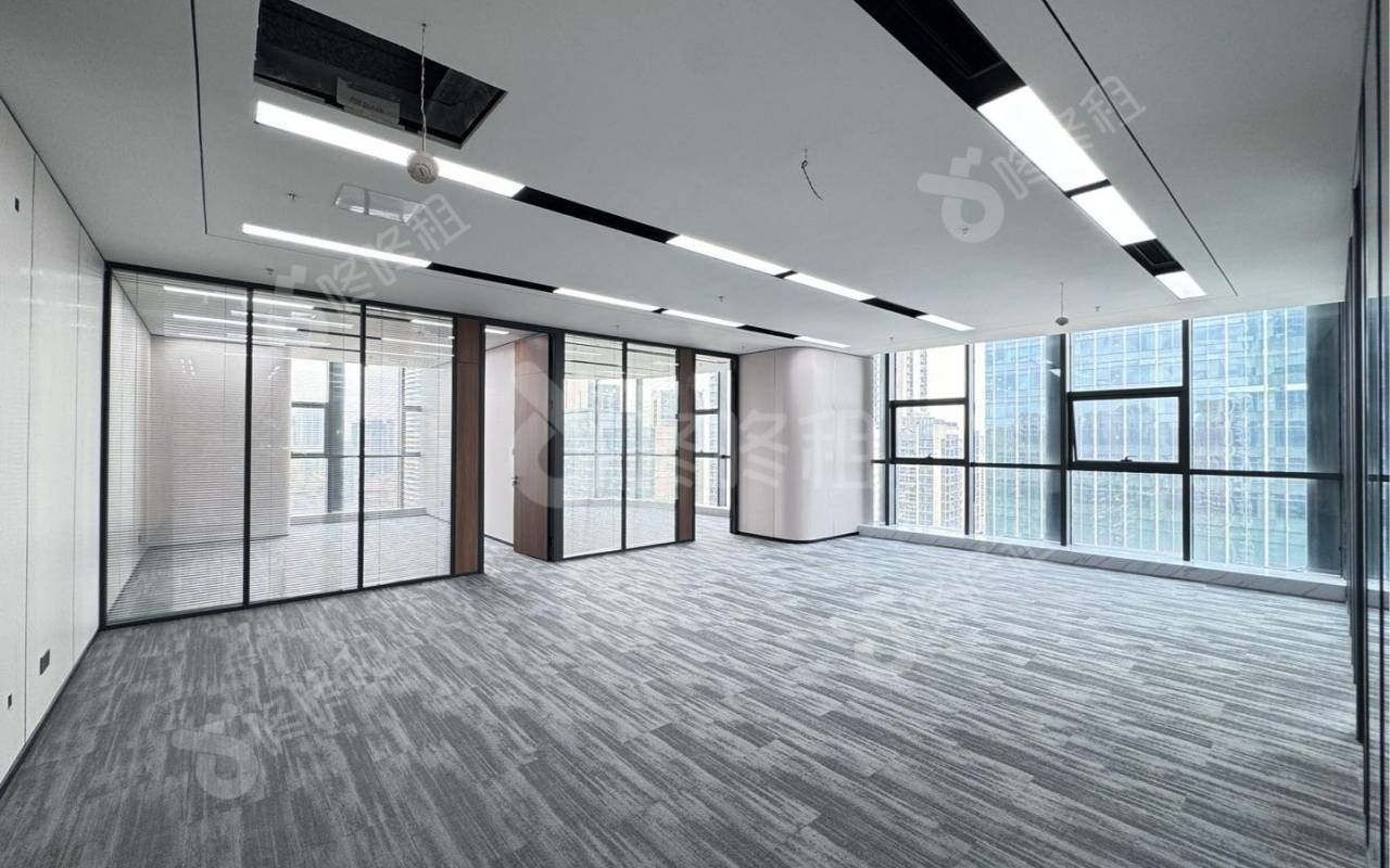 勤诚达大厦_380平_精装_办公室开间