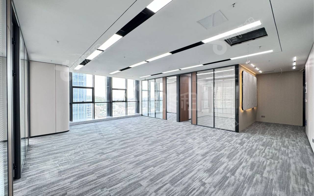 勤诚达大厦_380平_精装_办公室开间