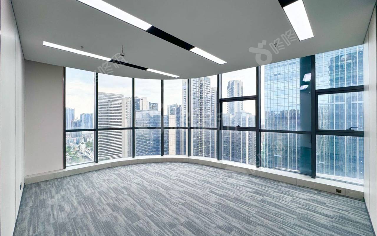 勤诚达大厦_380平_精装_办公室隔间