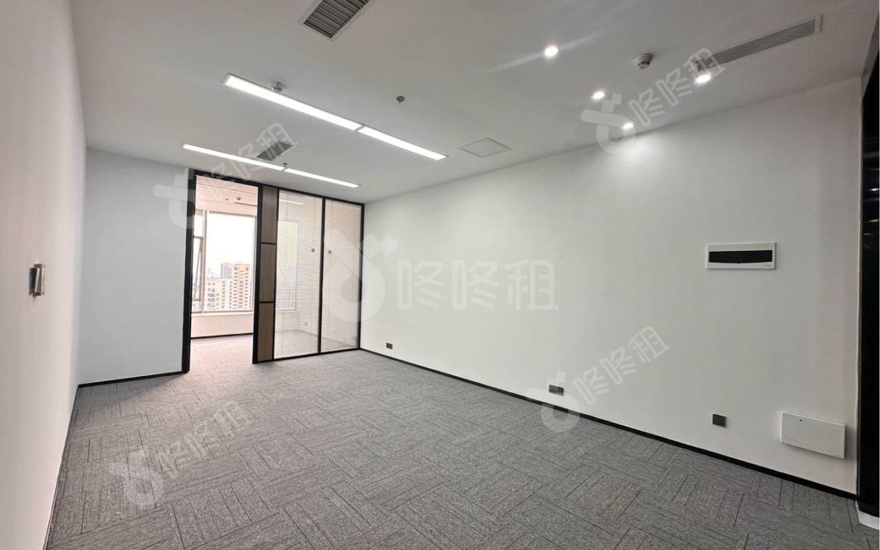 智慧广场_120.6平_精装_办公室开间