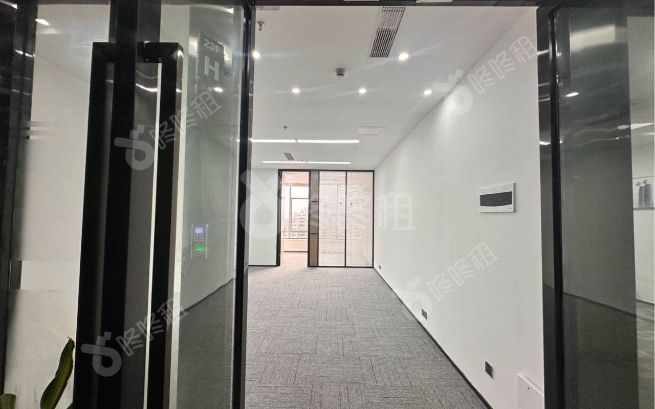 智慧广场_120.6平_精装_办公室开间