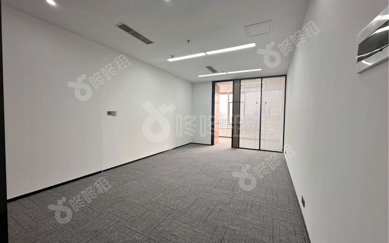 智慧广场_120.6平_精装_办公室开间