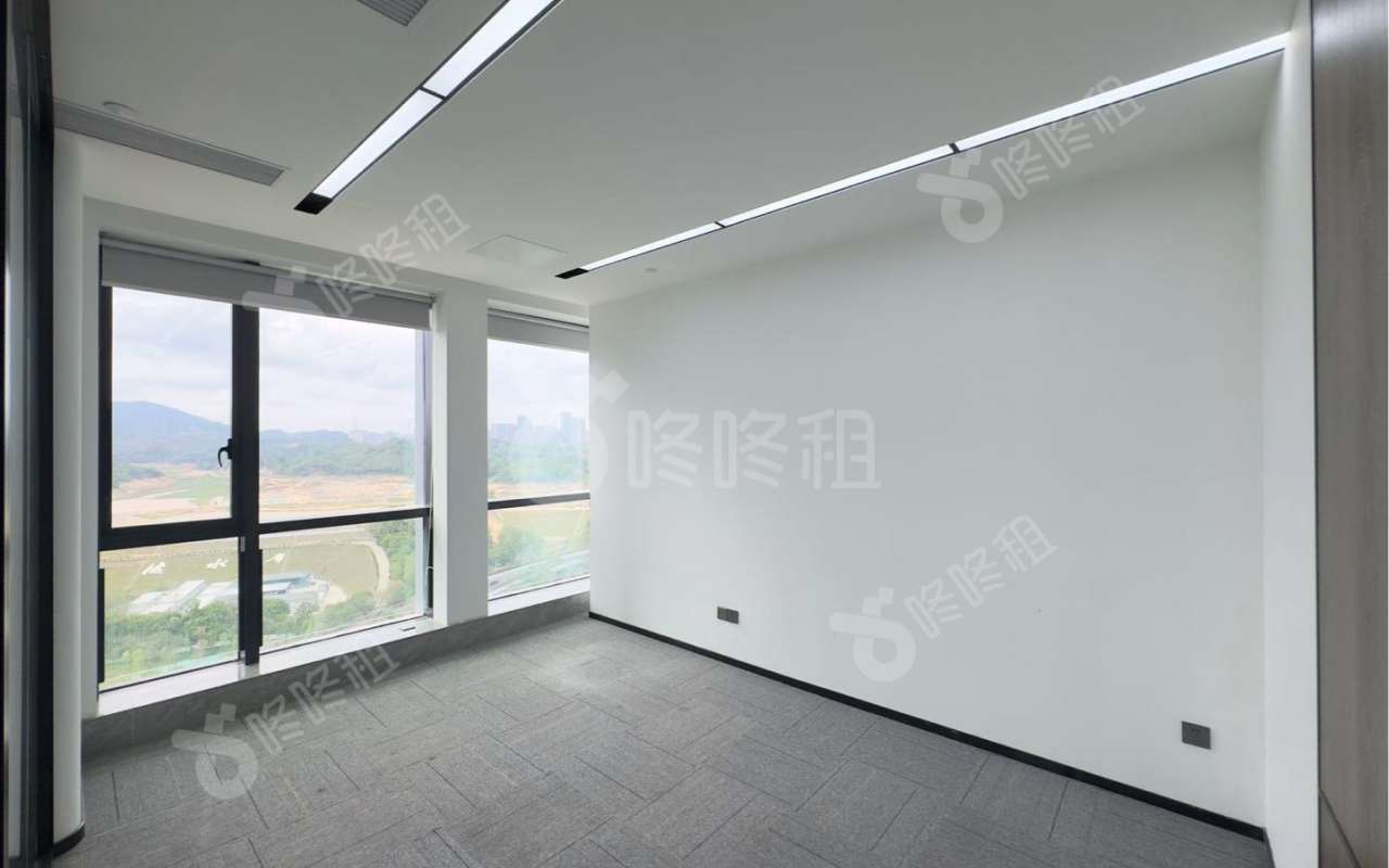 京基御景峯大厦_145平_精装_办公室隔间