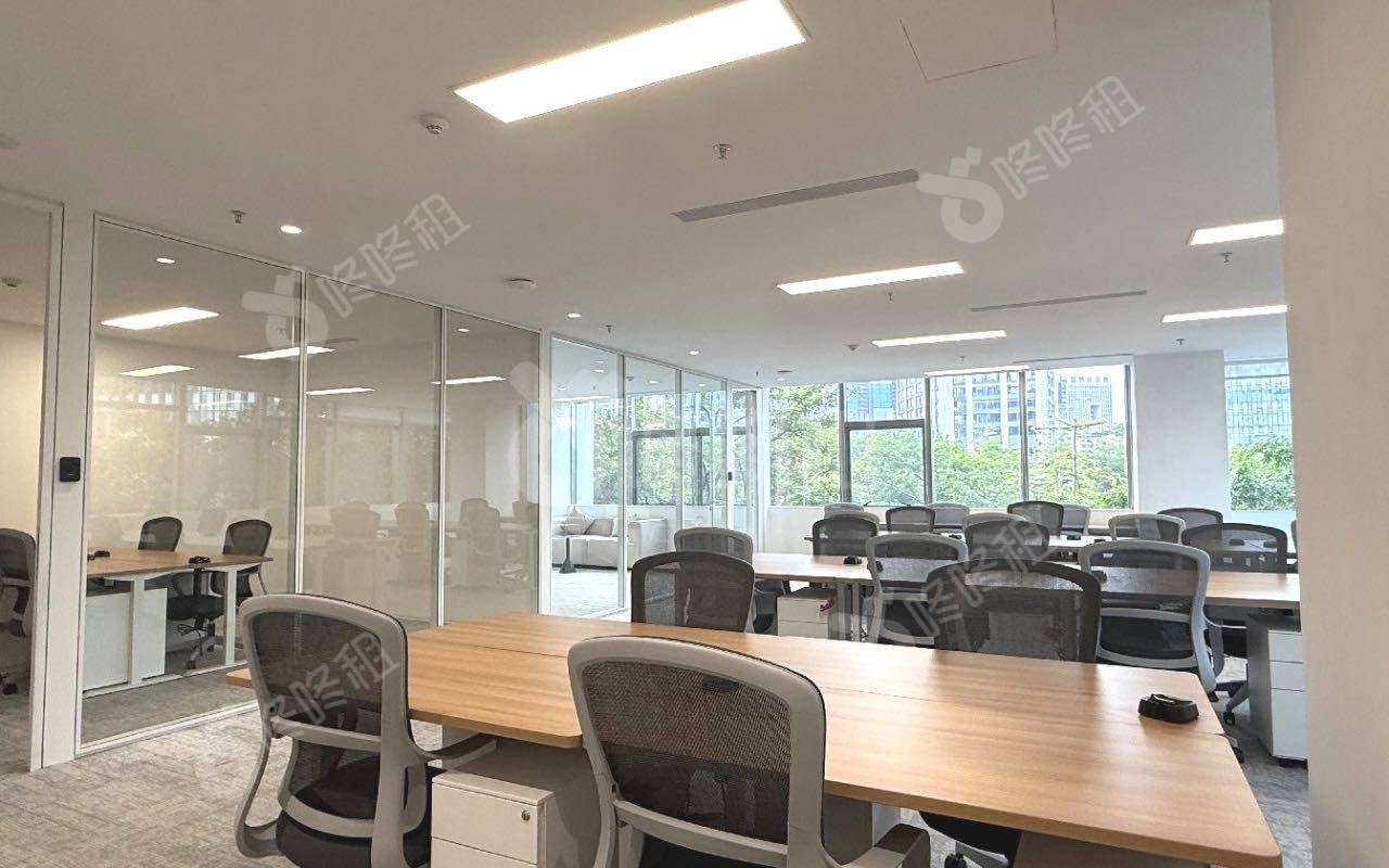 金融基地_309平_豪装_办公室开间