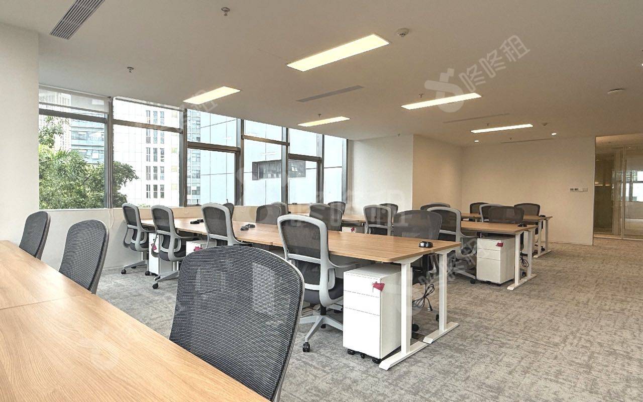 金融基地_309平_豪装_办公室开间