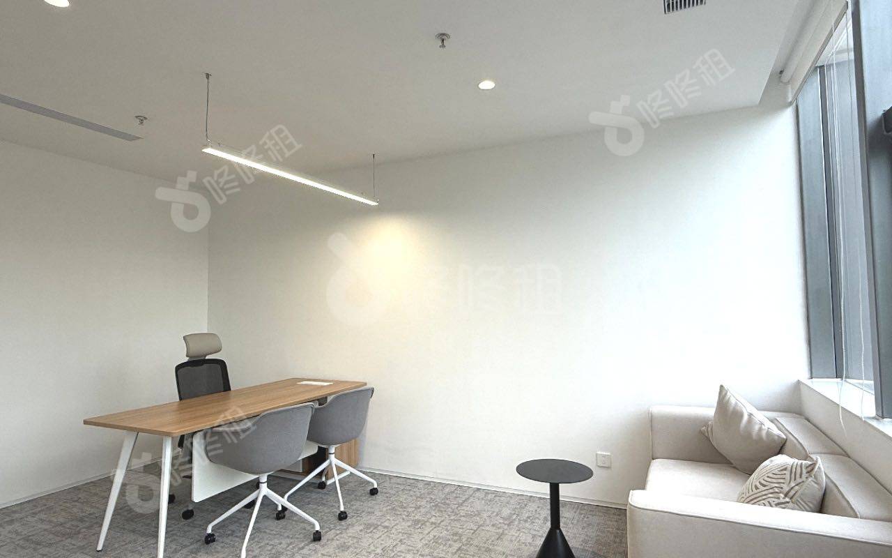 金融基地_309平_豪装_办公室隔间