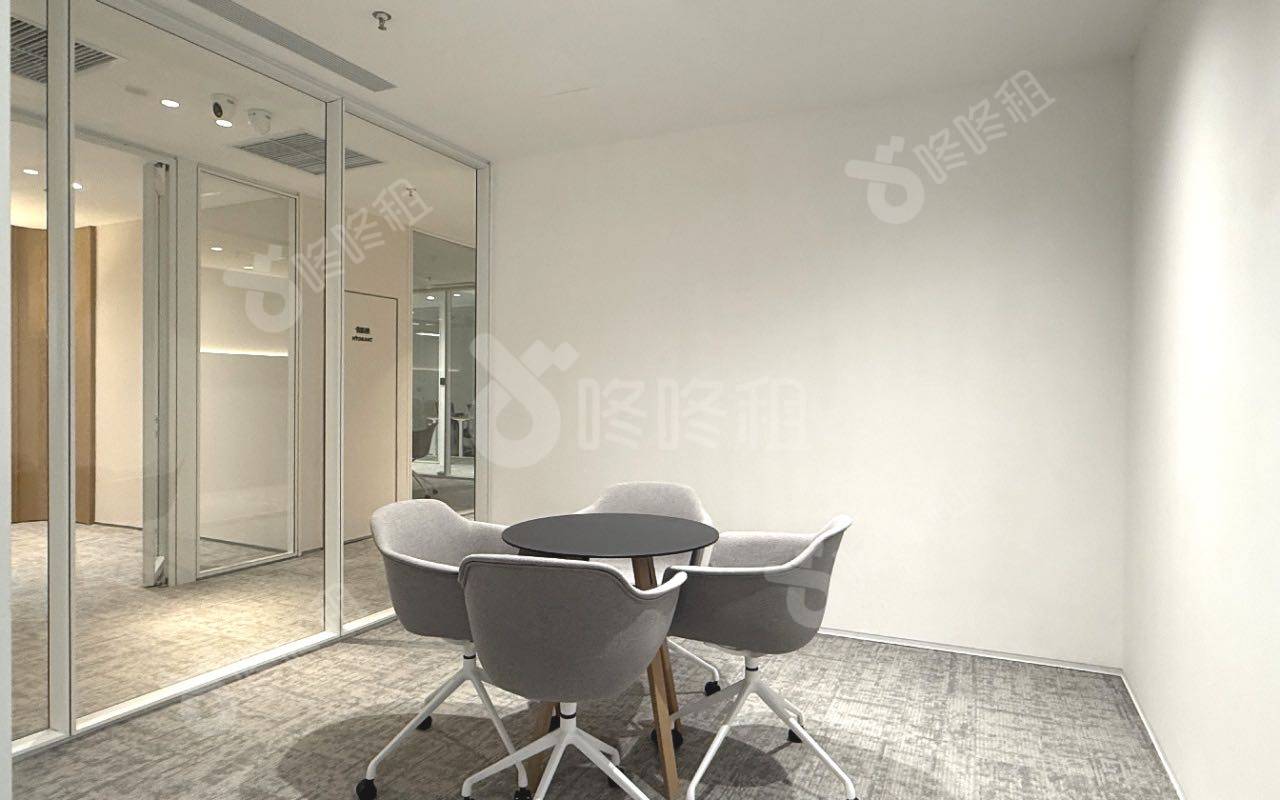 金融基地_309平_豪装_办公室隔间