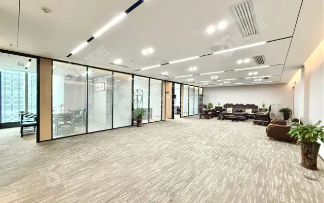京基滨河时代_498平米_豪装_办公室房源出租